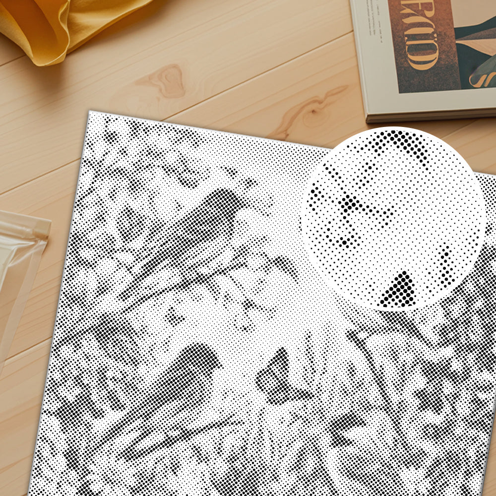 Spring Songbird Garden - Dot Painting
