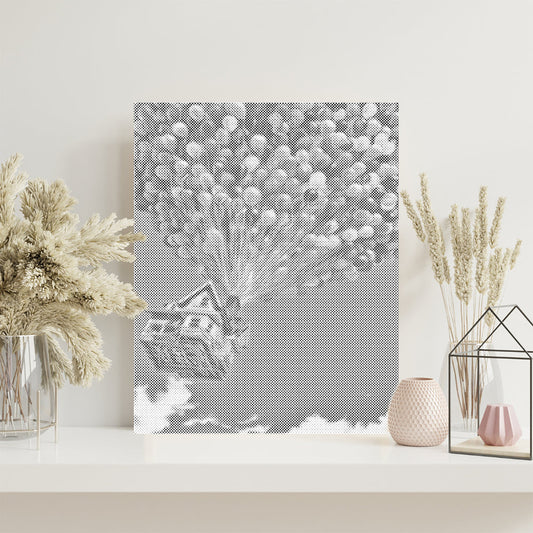 Colorful Balloon - Dot Painting