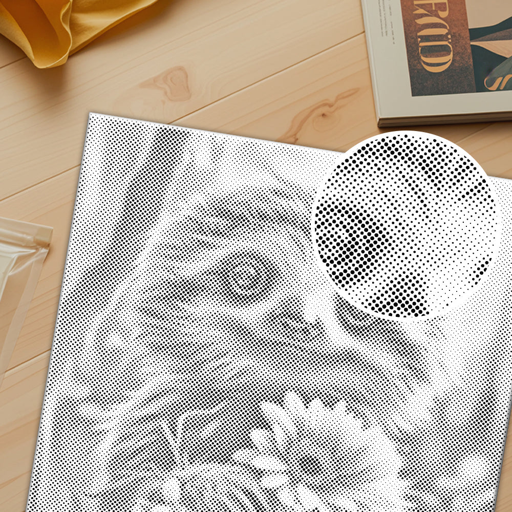 Happy Sloth with Flowers - Dot Painting