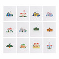 MINI-Colorful Houses