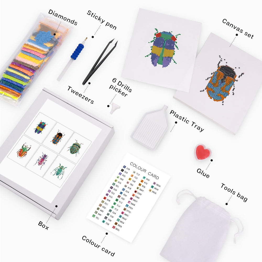 MINI-Colorful Beetles