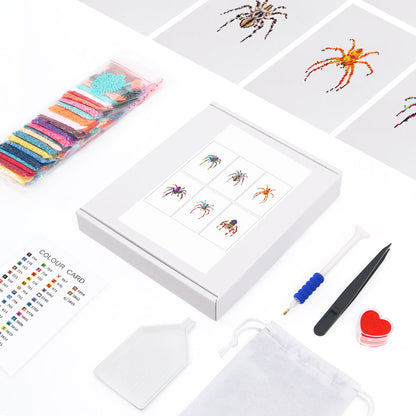 MINI-Colorful Spiders