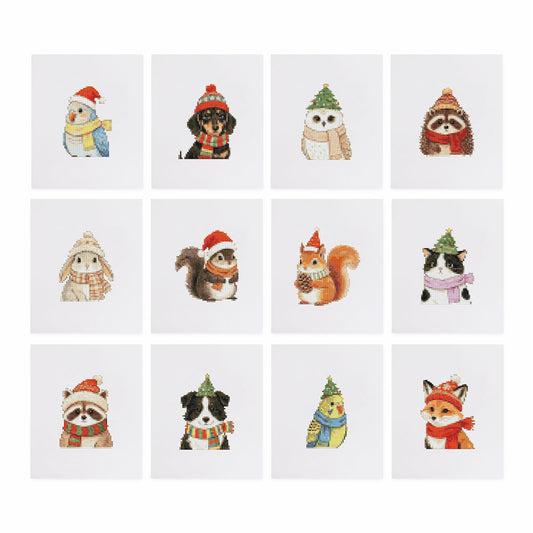 MINI-Christmas Animal Friends