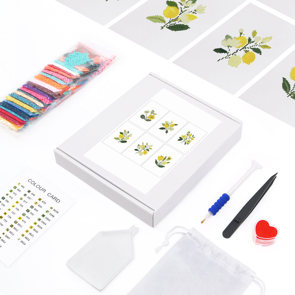 MINI-Lemon Botanical Art