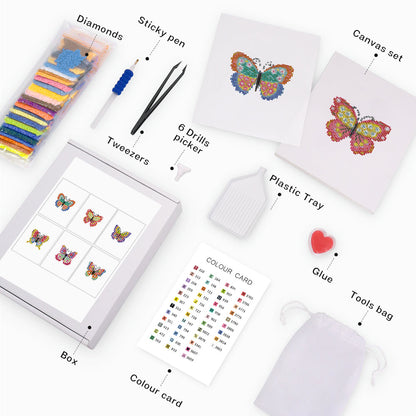 MINI-Colorful Butterflies