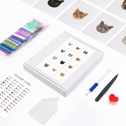 MINI-Cute Cat Faces