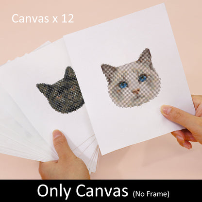 MINI-Cute Cat Faces