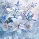 Winter Bloom - Diamond Painting