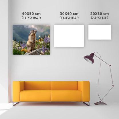Marmot Whistling - Diamond Painting
