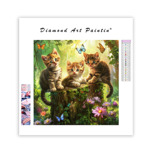 Curious Paws - Diamond Painting