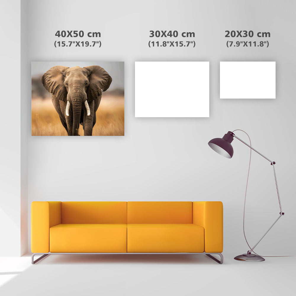 Gentle Elephant Calm - Diamond Painting