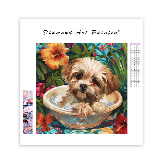Bubble Puppy - Diamond Painting