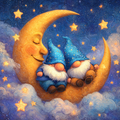Starry Dreamers - Diamond Painting