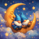 Starry Dreamers - Diamond Painting