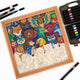Enchanted Forest Friends - Wooden Coloring Puzzle