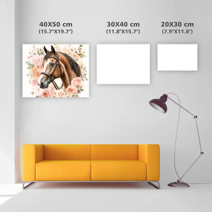 Just a Girl Who Loves Horses - Diamond Painting