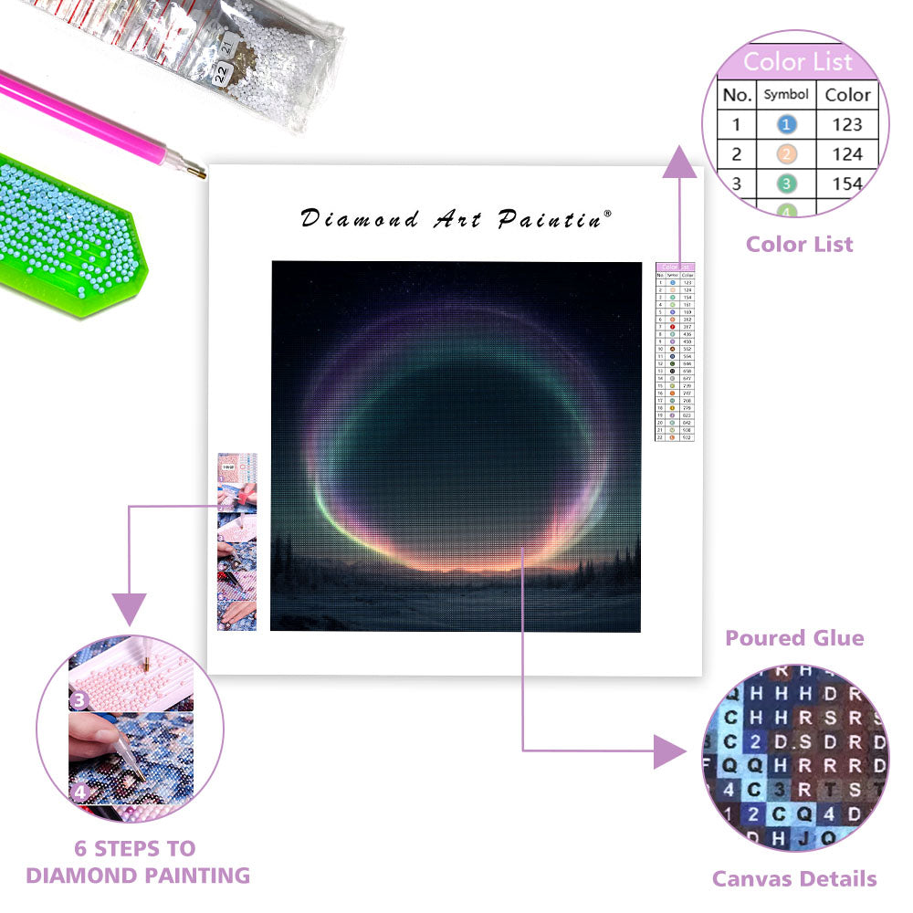 Aurora Crown - Diamond Painting