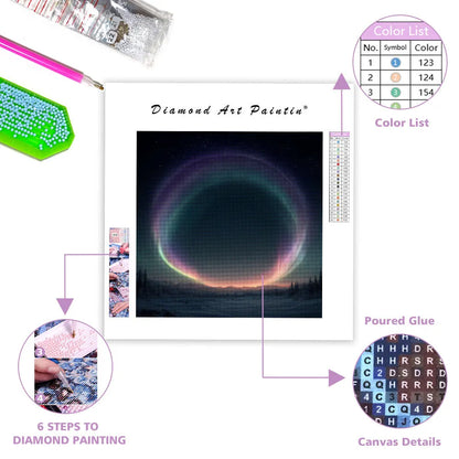Aurora Crown - Diamond Painting