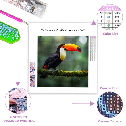Toucan Rainforest - Diamond Painting
