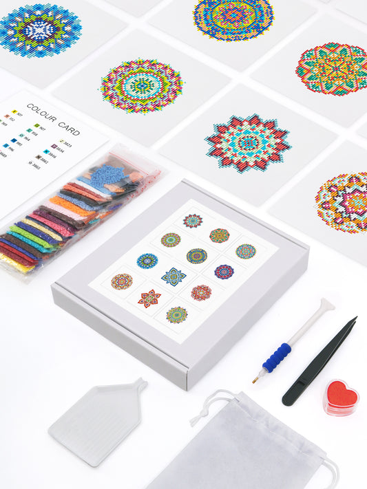 Mini-Colorful Mandala Creations