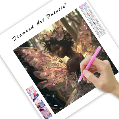 Black Angel - Diamond Painting