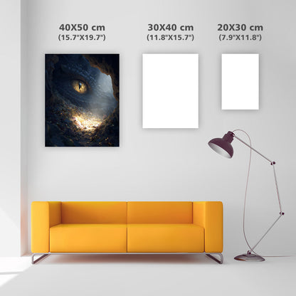 Dragon’s Eye in the Cave - Diamond Painting