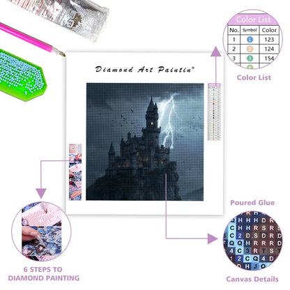 Dark Castle - Diamond Painting