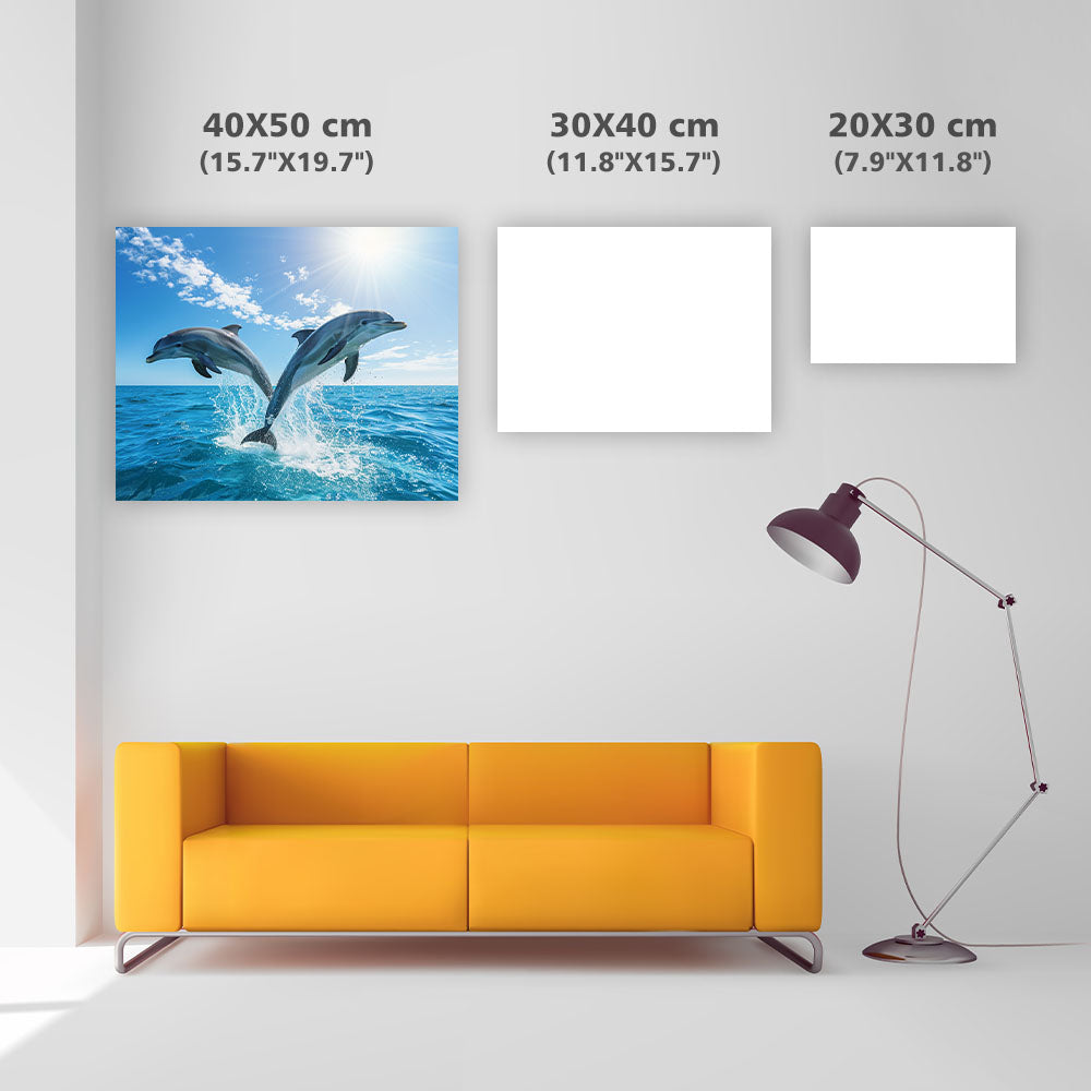 Dolphin Joy - Diamond Painting