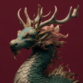 Auspicious Qilin - Diamond Painting