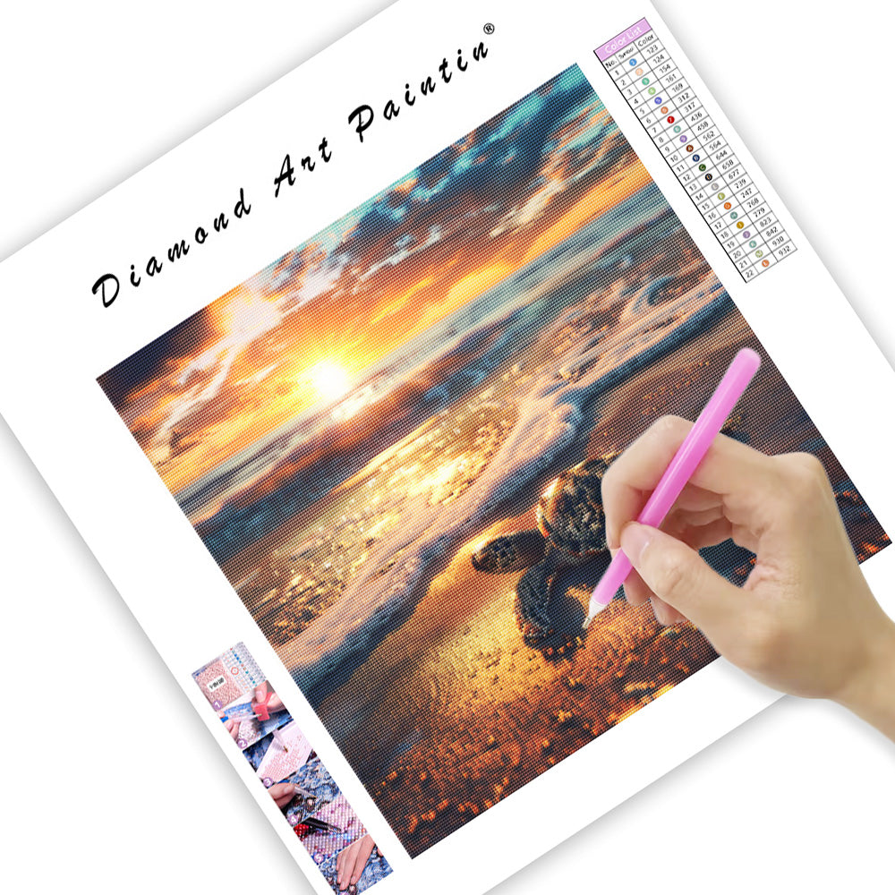 Sunset Journey - Diamond Painting