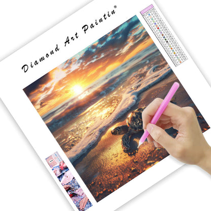 Sunset Journey - Diamond Painting