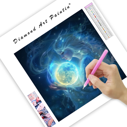 Moon Goddess - Diamond Painting