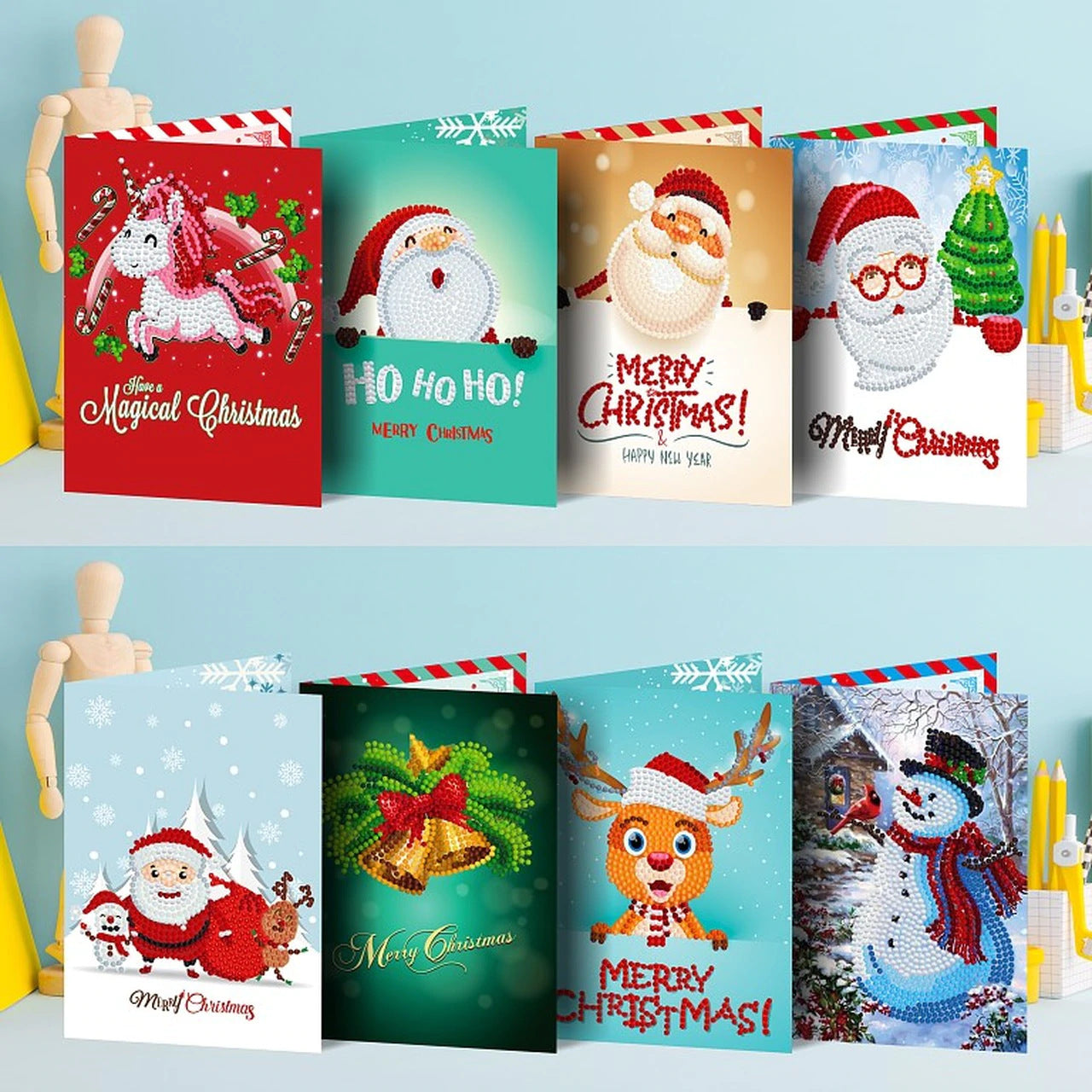 Greeting Card - Jolly Christmas Set