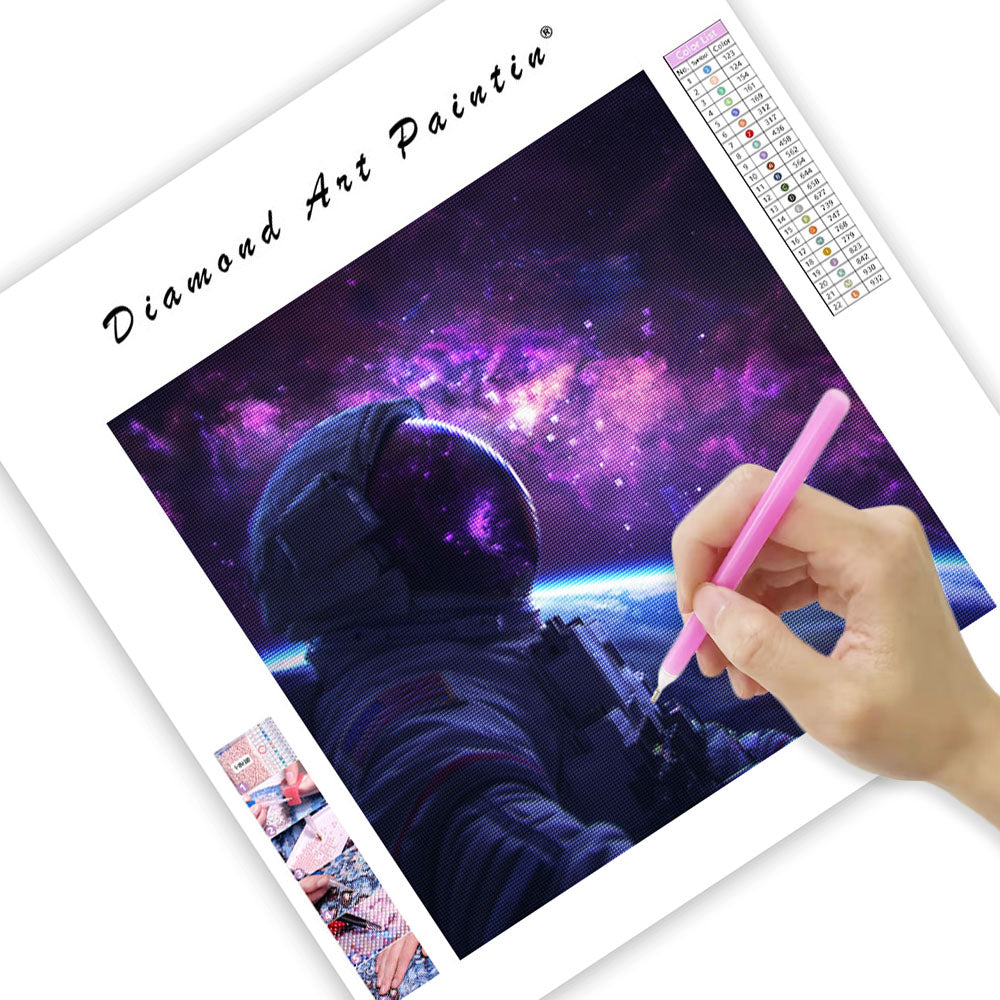 Astronaut Nebula - Diamond Painting