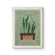 Green Plant - Punch Needle