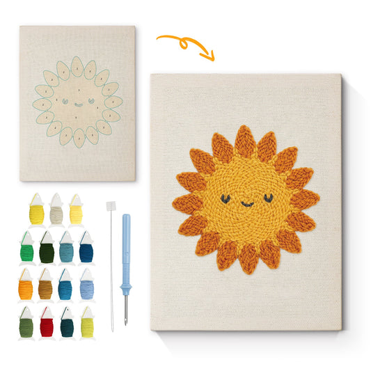 Sunshine Delight - Punch Needle