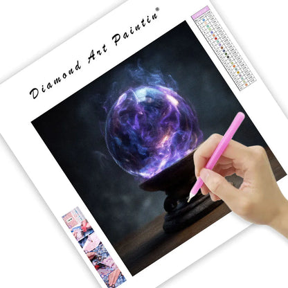 Crystal Ball Divination - Diamond Painting