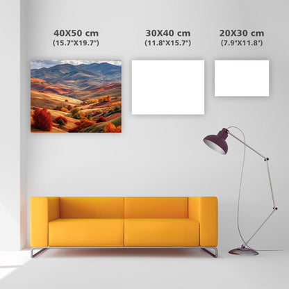 Golden Autumn Fields - Diamond Painting