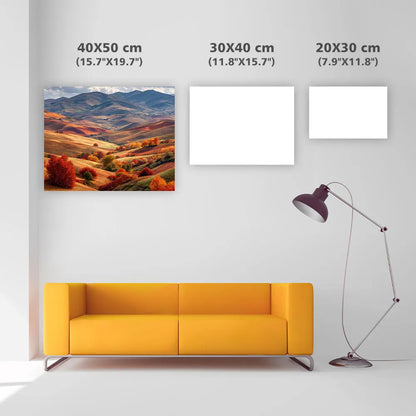 Golden Autumn Fields - Diamond Painting