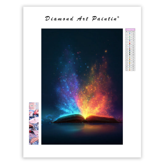 Magic Book Energy - Diamond Painting