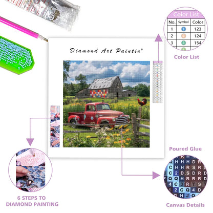 Farmyard Morning – Diamond Painting