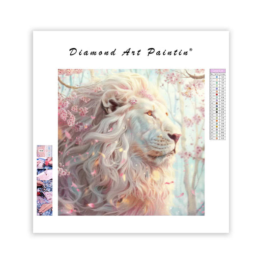 Blossom Lion - Diamond Painting