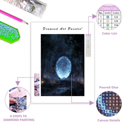 Glimpse of the Shadow Realm - Diamond Painting