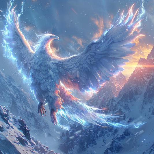 Ice Phoenix - Diamond Painting