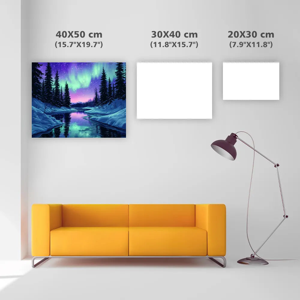 Winter Night - Diamond Painting