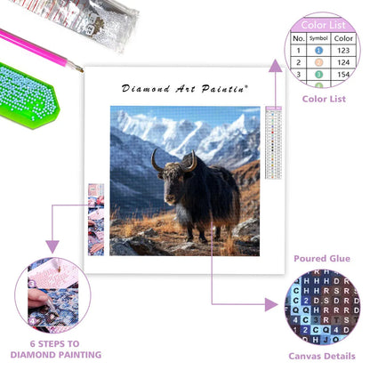 Himalayan Yak - Diamond Painting