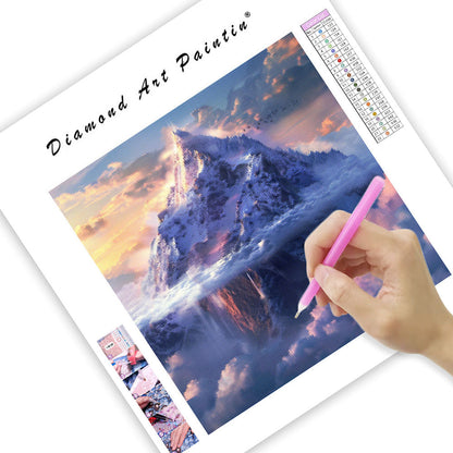 Immortal Mountain Cloudland - Diamond Painting