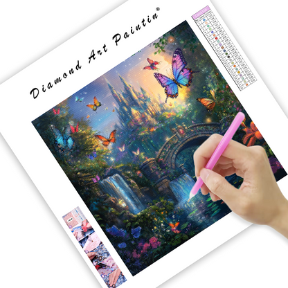 Magical Fantasy Landscape - Diamond Painting