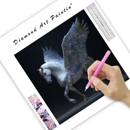Starry-maned Pegasus - Diamond Painting