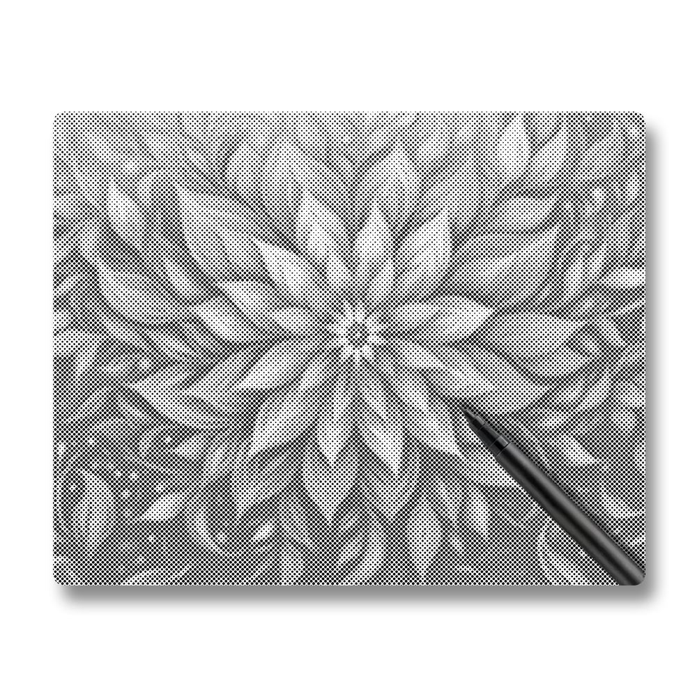 Mystic Bloom - Dot Painting
